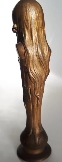 Ophelia aus Vergoldeter Bronze von Maurice Bouval, 1890er