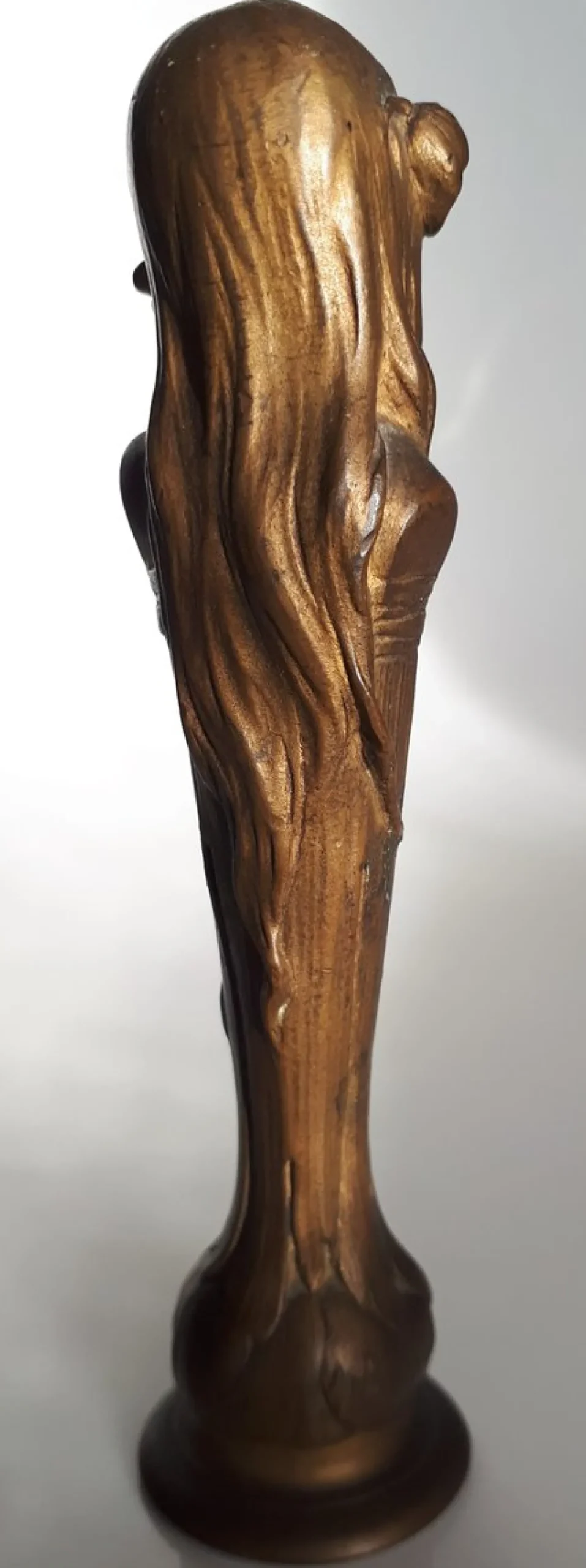 Ophelia aus Vergoldeter Bronze von Maurice Bouval, 1890er
