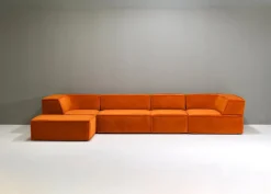 Orange COR Trio Sofa, 1970er, 9 . Set