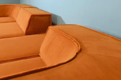 Orange COR Trio Sofa, 1970er, 9 . Set
