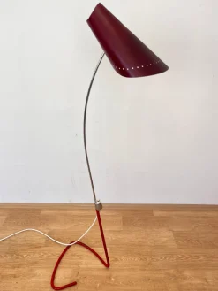 Organische Mid-Century Modern Stehlampe von Josef Hůrka, 1950