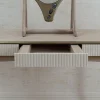 Oriette Vanity Table Bleached Oak by Felice James
