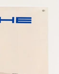 Originales Porsche Poster, 1970er