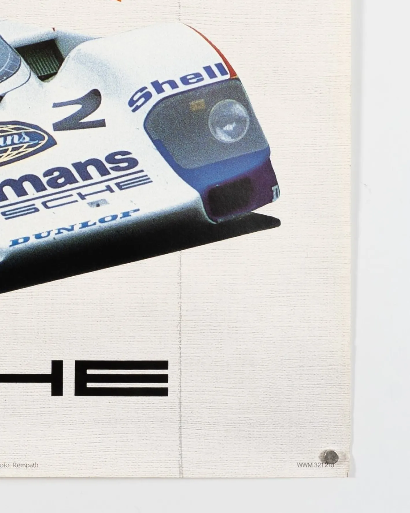 Original Porsche Poster, 1983