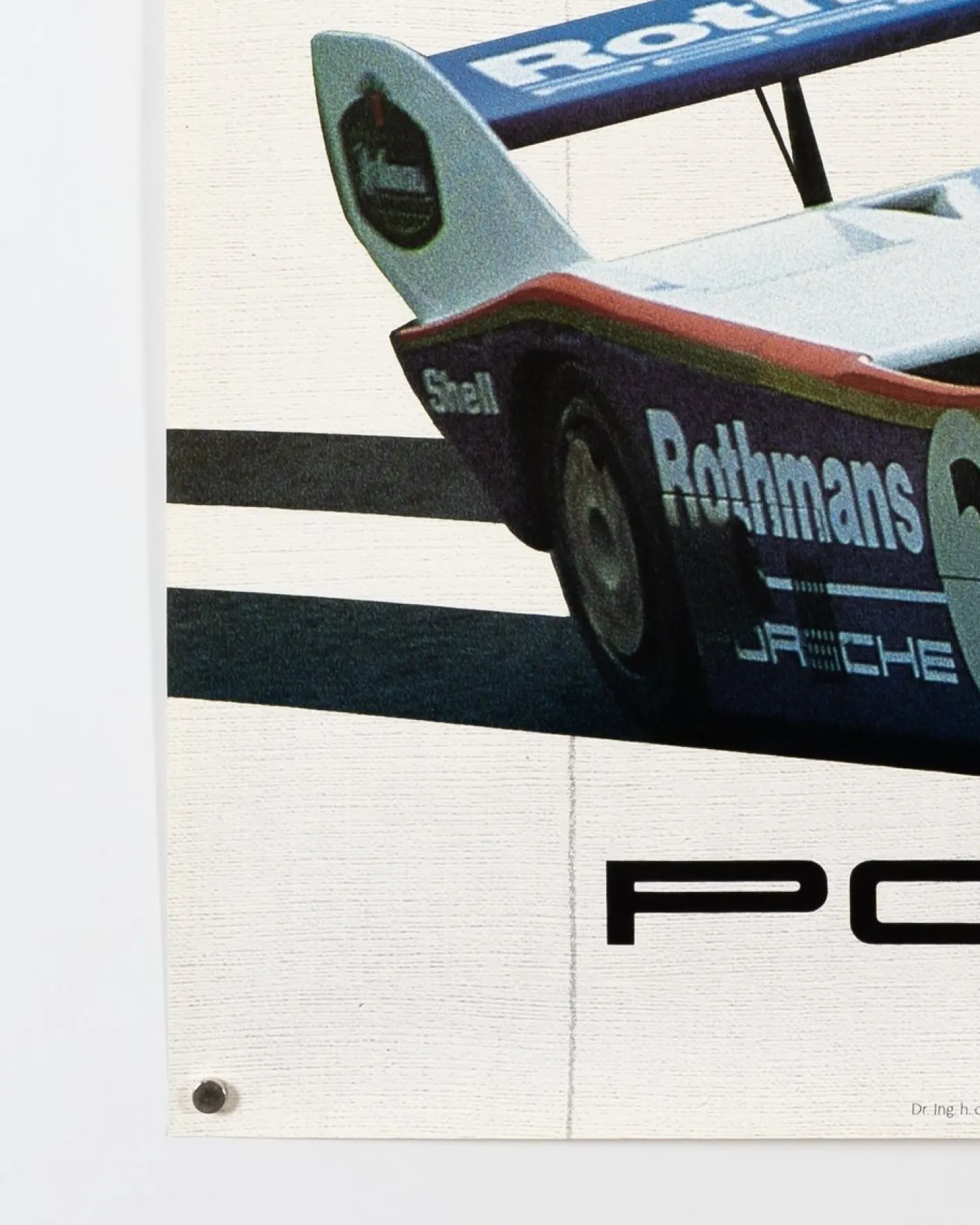 Original Porsche Poster, 1983