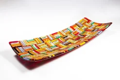 Ormesino R50 Tafelaufsatz aus buntem Muranoglas von Stefano Birello für VeVe Glass, 2019