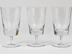 Oswald Haerdtl zugeschriebene Mid-Century Weingläser aus Kristallglas, Österreich, 1950er, 6er Set