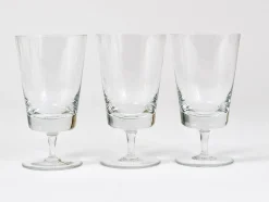 Oswald Haerdtl zugeschriebene Mid-Century Weingläser aus Kristallglas, Österreich, 1950er, 6er Set