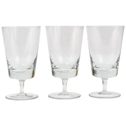 Oswald Haerdtl zugeschriebene Mid-Century Weingläser aus Kristallglas, Österreich, 1950er, 6er Set
