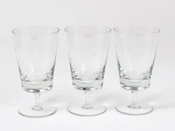 Oswald Haerdtl zugeschriebene Mid-Century Weingläser aus Kristallglas, Österreich, 1950er, 6er Set