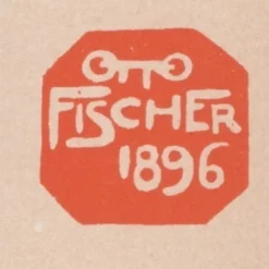 Otto Fischer, Kunst-Anstalt für Moderne from Les Maîtres de L'Affiche, 1898, Original Lithographie