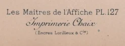 Otto Fischer, Kunst-Anstalt für Moderne from Les Maîtres de L'Affiche, 1898, Original Lithographie