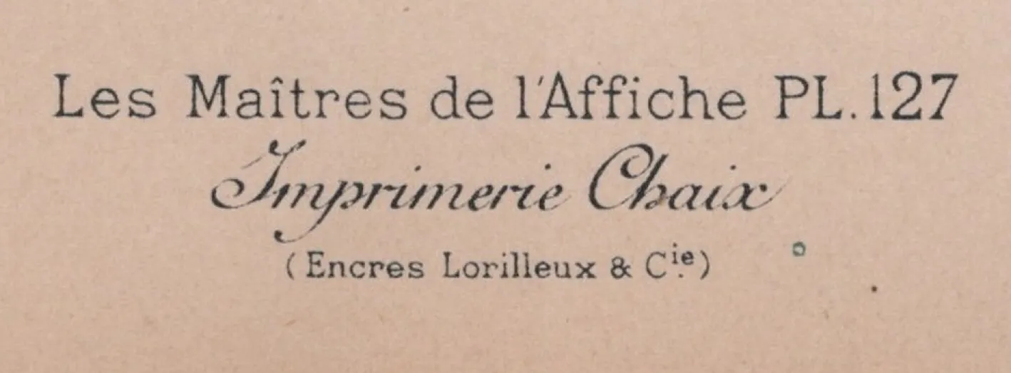 Otto Fischer, Kunst-Anstalt für Moderne from Les Maîtres de L'Affiche, 1898, Original Lithographie