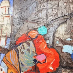 Otto Stawi Karlsruhe, Venedig, 1960er, Öl