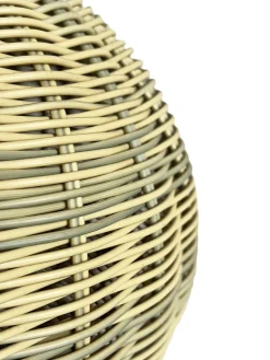 Outdoor Laterne aus Rattan-Kunststoff, 2010er
