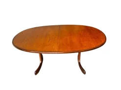 Ovaler ausziehbarer Modell 415 Fresco Esstisch aus Teak von G-Plan, England, 1970er