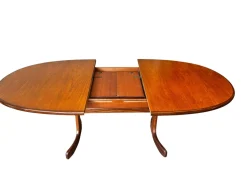 Ovaler ausziehbarer Modell 415 Fresco Esstisch aus Teak von G-Plan, England, 1970er
