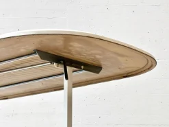 Ovaler Klappbarer Gartentisch von Mazuvo & SM France, 1990er