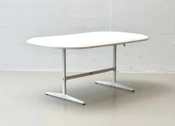 Ovaler Klappbarer Gartentisch von Mazuvo & SM France, 1990er