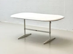 Ovaler Klappbarer Gartentisch von Mazuvo & SM France, 1990er