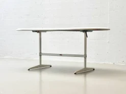 Ovaler Klappbarer Gartentisch von Mazuvo & SM France, 1990er