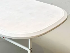Ovaler Klappbarer Gartentisch von Mazuvo & SM France, 1990er