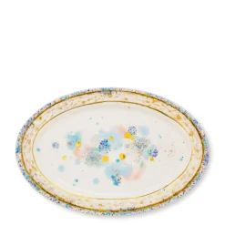 Ovaler Teller mit Platte Dafne