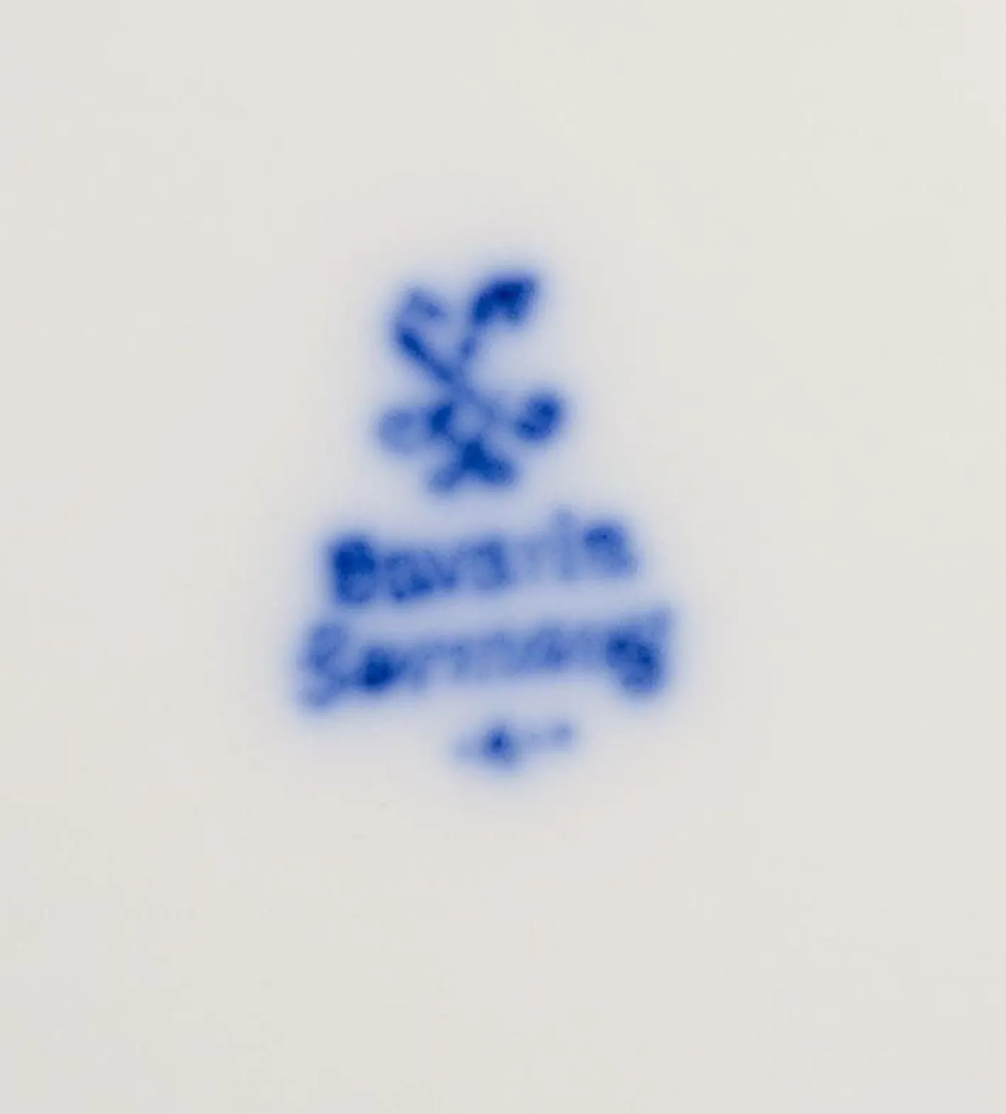 Ovales Serviergeschirr mit blauem Zwiebelmuster von Stadt Meißen, Deutschland, 2er Set