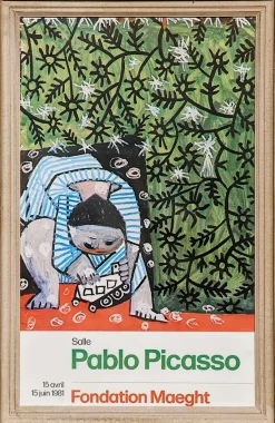 Pablo Picasso, Sale Pablo Picasso Poster, 1981, Lithographie