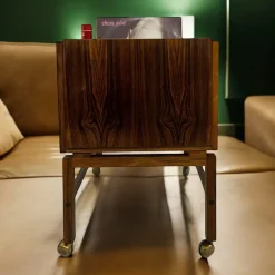 Palisander Barwagen von Erling Torvits, Dänemark, 1960er