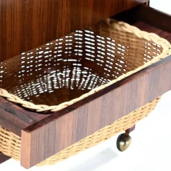 Palisander Barwagen von Erling Torvits, Dänemark, 1960er