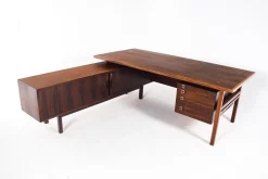 Palisander Schreibtisch von Arne Vodder für Sibast, 1960
