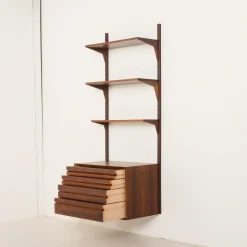 Palisander Wandregal von Poul Cadovius für Cado, Denmark, 1960er