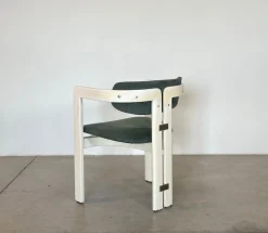 Pamplona Esszimmerstuhl von Augusto Savini für Pozzi, 1960er