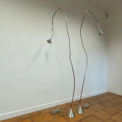Papiro Stehlampen von Sergio Calatroni für Pallucco, 1989