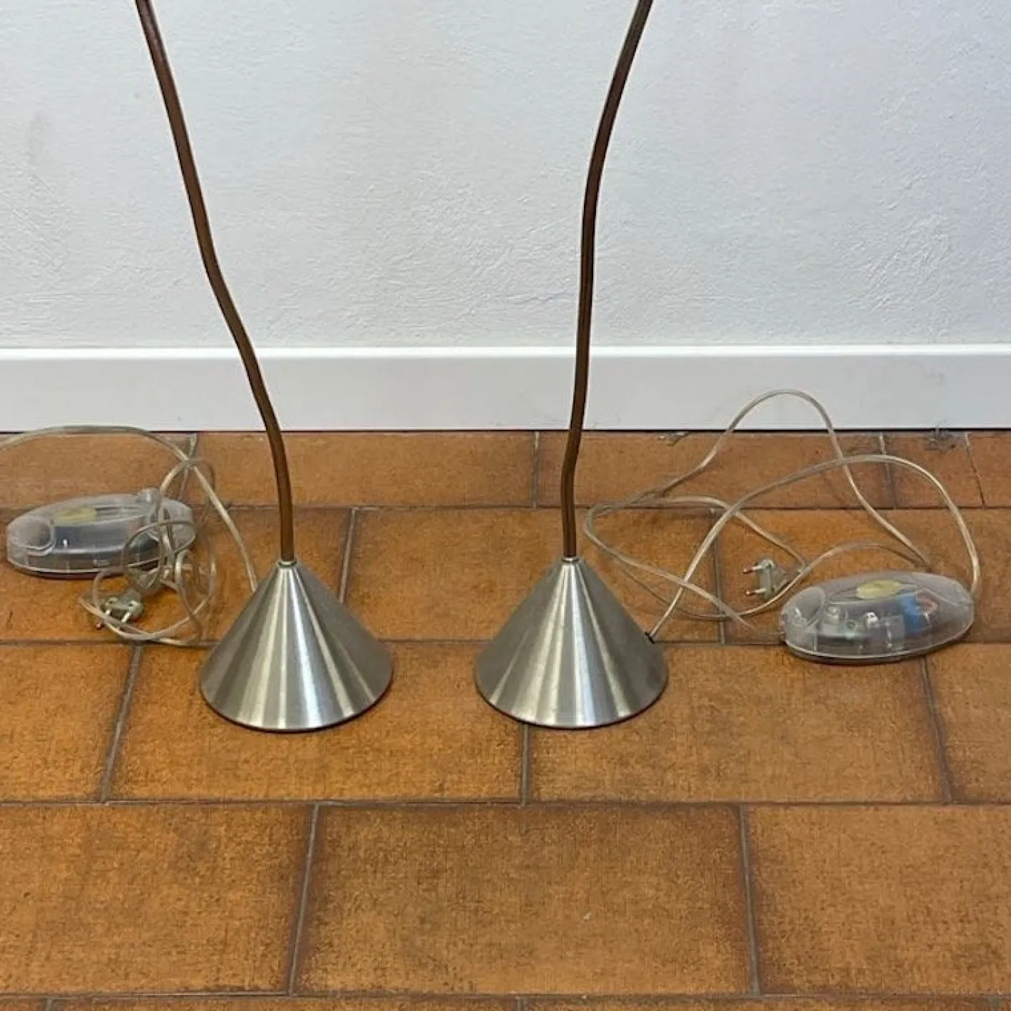Papiro Stehlampen von Sergio Calatroni für Pallucco, 1989