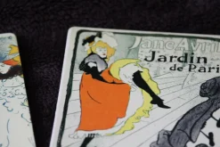 Paris Deko Untersetzer, 1970er, 6 . Set