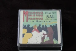 Paris Deko Untersetzer, 1970er, 6 . Set