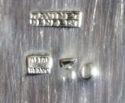 Pariser Silber Edition Kaffee- und Teeservice von Ravinet Denfert, 1920er, 4er Set