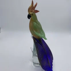 Parrot Bird Skulptur von Fornace Mian