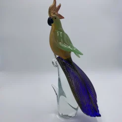 Parrot Bird Skulptur von Fornace Mian