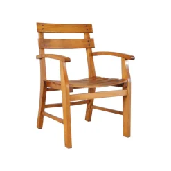 Patinierter dänischer Mid-Century Kinderstuhl aus Buche, 1950er