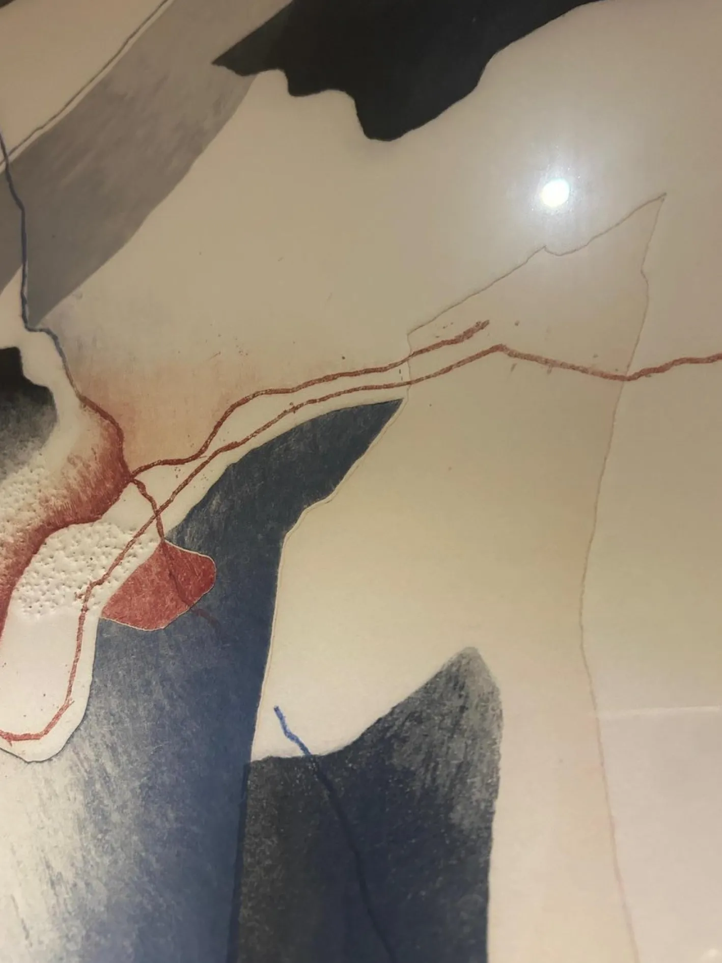 Patrick Jannin Oms, Abstract Composition, 1980er, Radierung