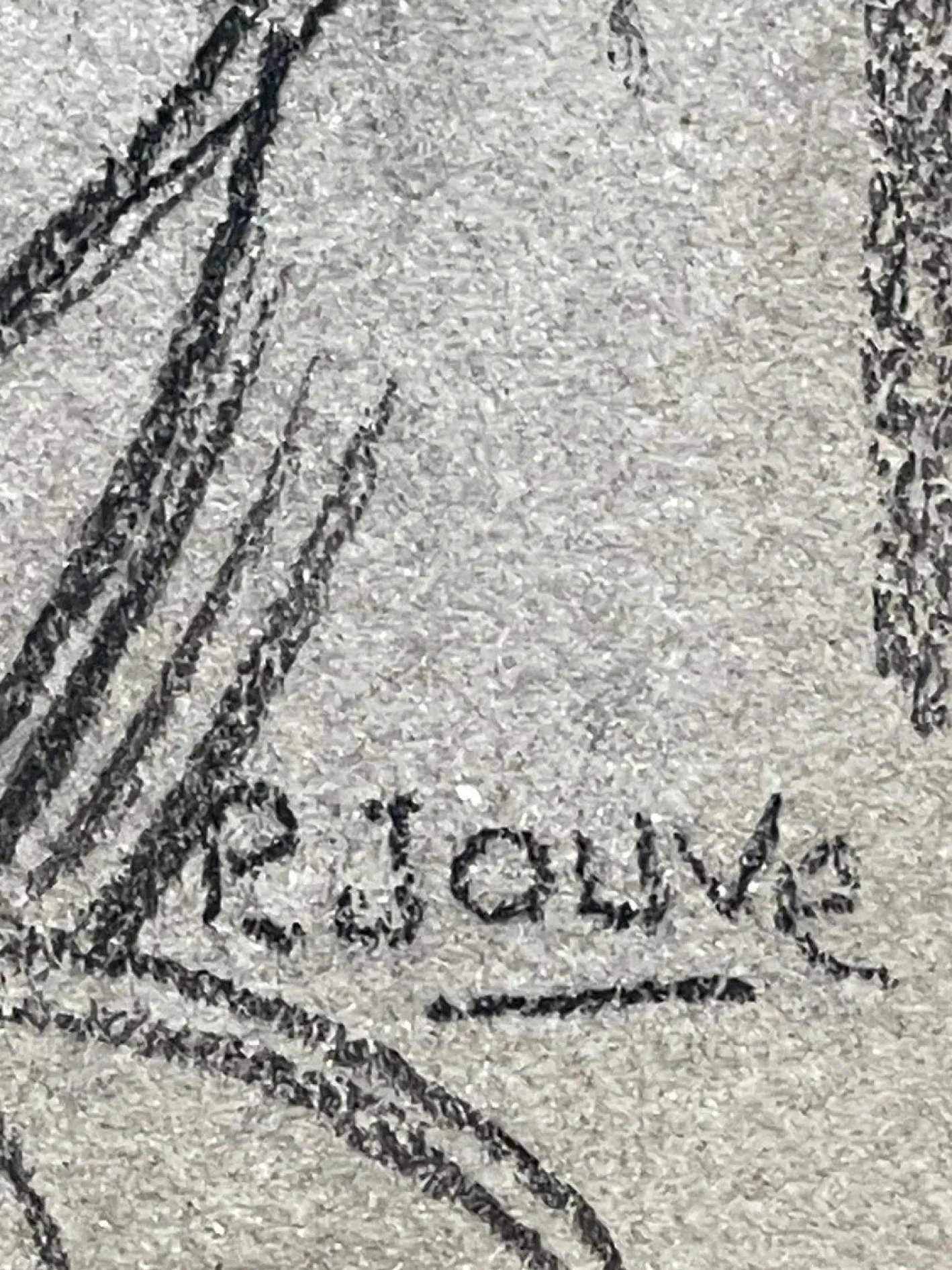 Paul Jouve, Die zwei Reiher, 20. Jahrhundert, Mixed Media