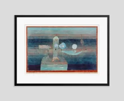 Paul Klee, Good Fishing Spot, Archivaler Pigmentdruck, gerahmt