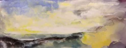 Peter M. Hicks, Scaling Dam, North Yorkshire Landscape, 1980er, Öl auf Leinwand, Gerahmt
