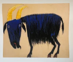 Petrus De Man, The Goat, 2005, Siebdruck