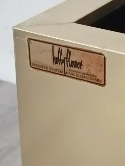 Pflanzer aus Messing von Hobby Flowers, ​​1990er