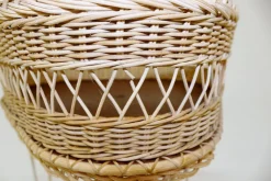 Pflanzer aus Teak & Metall, 1960er