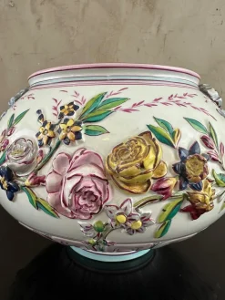 Pflanzgefäße aus Steingut, 1900, 2er Set